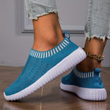 Lucienne | Black Knit Slip-Ons