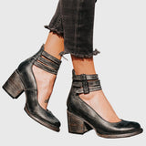Nina | Brown Heeled Sandals