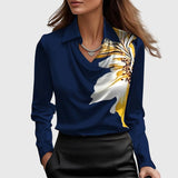 Agnès | Gold Blouse