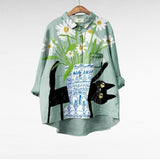 Ines | Green Blouse