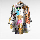 Amélie | Print Blouse