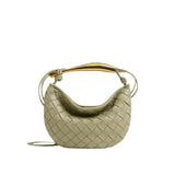Anaelle | Olive Woven Shoulder Bag