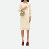 Anaelle | Olive Woven Shoulder Bag