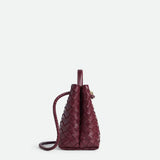 Anemone | Burgundy Woven Handbag