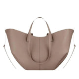 Solene | Taupe Oversized Tote