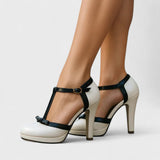 Oriah | Pink Block Heel Sandals