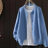 Paige | Grey Draped Open Cardigan