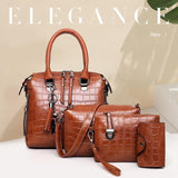 Auriane | Coordinated 4-Piece Handbag Set