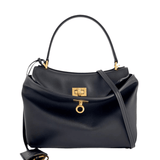 Auriane | Black Slouch Handbag