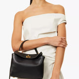 Auriane | Black Slouch Handbag
