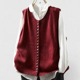 Daisy | Ivory Contrast-Button Cardigan