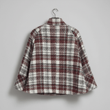 Beatrice | Checked Cape Jacket