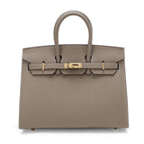 Berenice | Taupe Belted Handbag