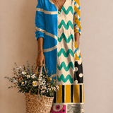 Harper | Geometric Print Dress