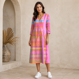 Sara | Striped Dress