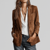 Brenda | Soft Suede Blazer