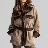 Bridget | Belted Teddy Jacket