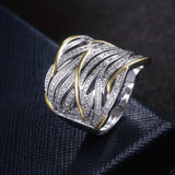Elegant Braided Ring
