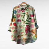 Camille | Print Blouse