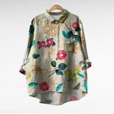 Camille | Print Blouse