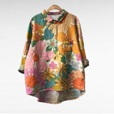 Camille | Print Blouse