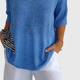 Caroline | Elegant V-Neck Top