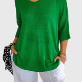 Caroline | Elegant V-Neck Top