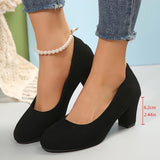 Vayda | Red Block Heel Sandals
