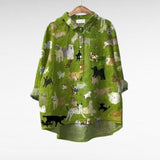 Cécile | Green Blouse