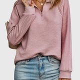 Christine | Elegant Half-Zip Sweater