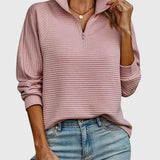 Christine | Elegant Half-Zip Sweater