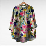 Claire | Print Blouse