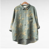 Claire | Print Blouse