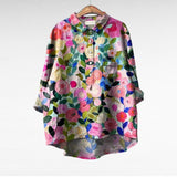 Claire | Print Blouse