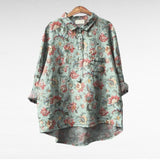 Claire | Print Blouse