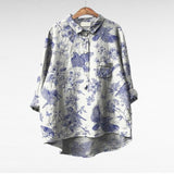 Claire | Print Blouse