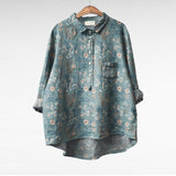 Claire | Print Blouse