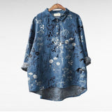 Claire | Print Blouse