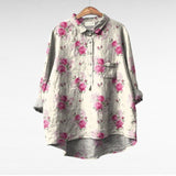 Claire | Print Blouse