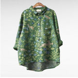 Claire | Print Blouse