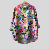 Claire | Print Blouse