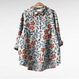 Claire | Print Blouse