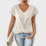 Claire | Elegant V-Neck Top