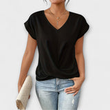 Claire | Elegant V-Neck Top