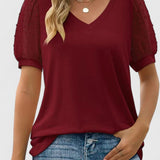 Claire | Comfortable V Neck Top