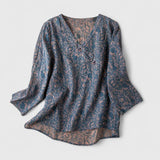 Edith | Blue Blouse