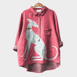Constance | Print Blouse