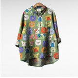 Constance | Print Blouse