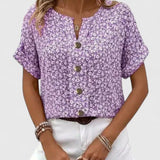Coralie | Elegant Floral Summer Top