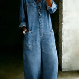 Romy | Denim Jumpsuit